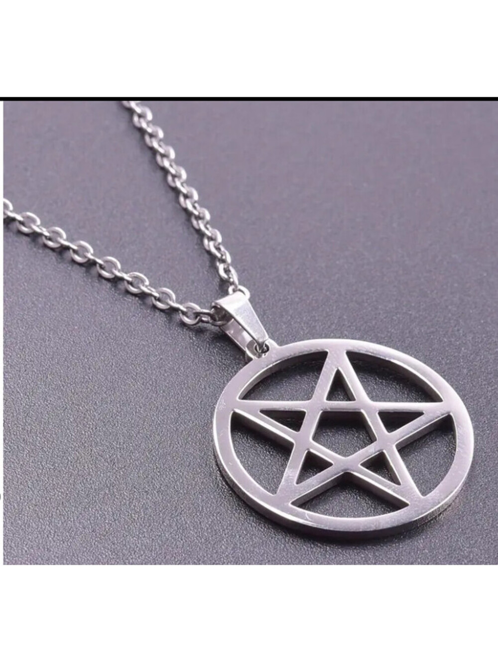 PENTAGRAM PENDANT NECKLACE baphomet esoteric occult satanic symbols 666